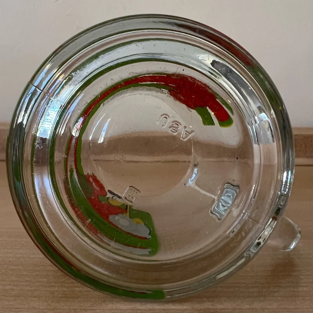 Vintage Garfield Odie McDonalds Glass Mug Cup Jim Davis 1970'S, 1980'S Comic